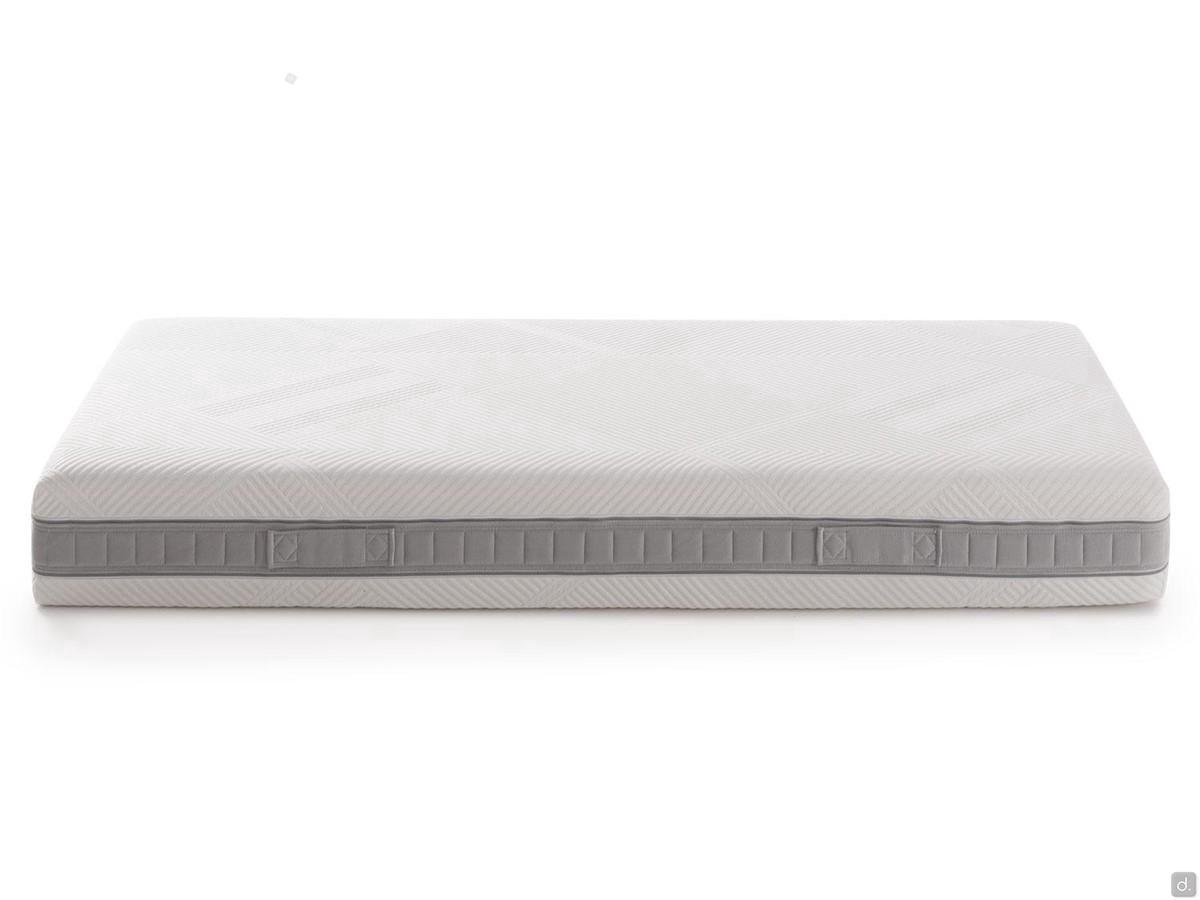 ViscoTech Viskoelastische Memory-Foam-Matratze mit Space-Bezug ohne Polsterung